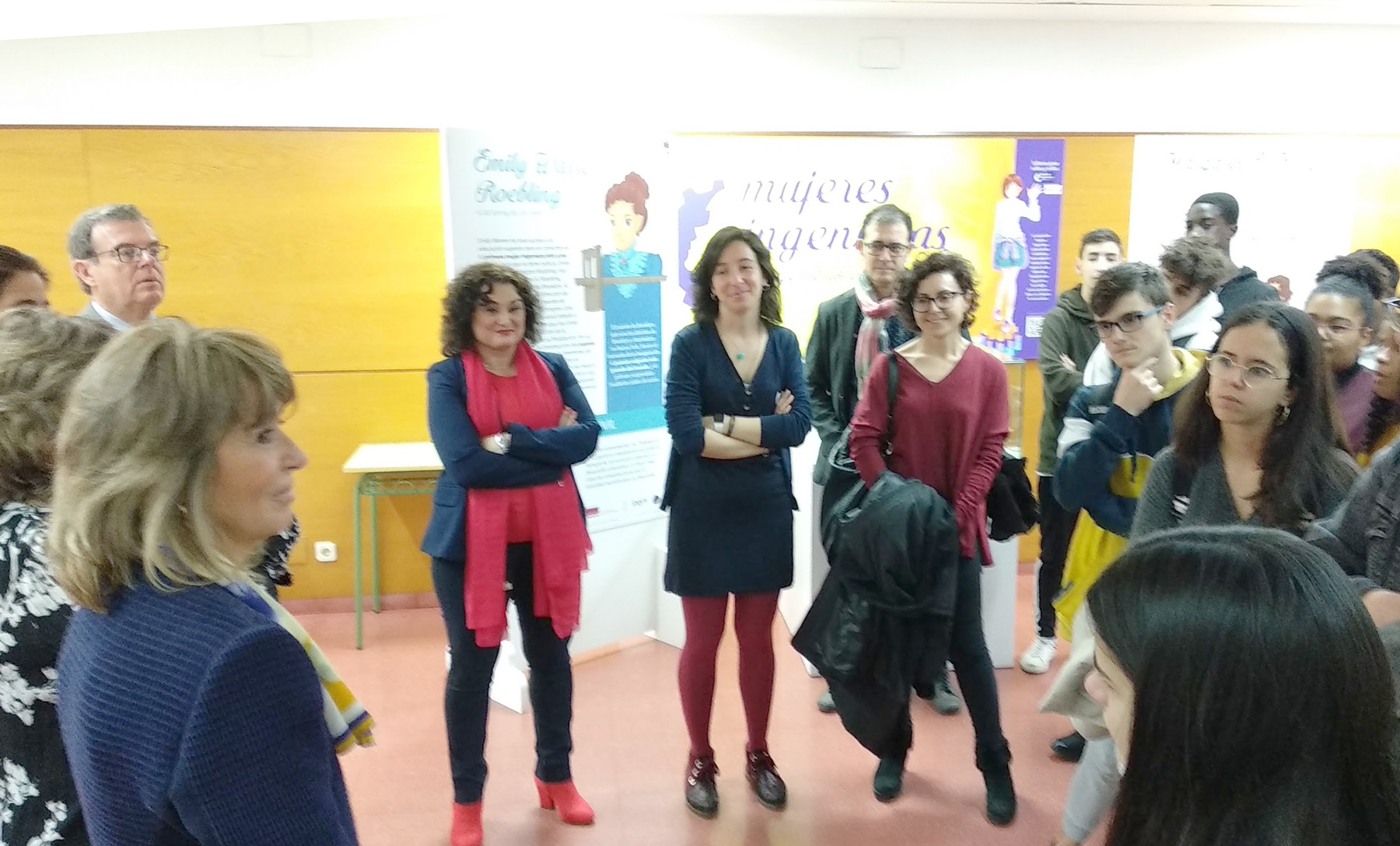 Exposición Mujeres Ingeniosas en Toledo con Teresa Busto