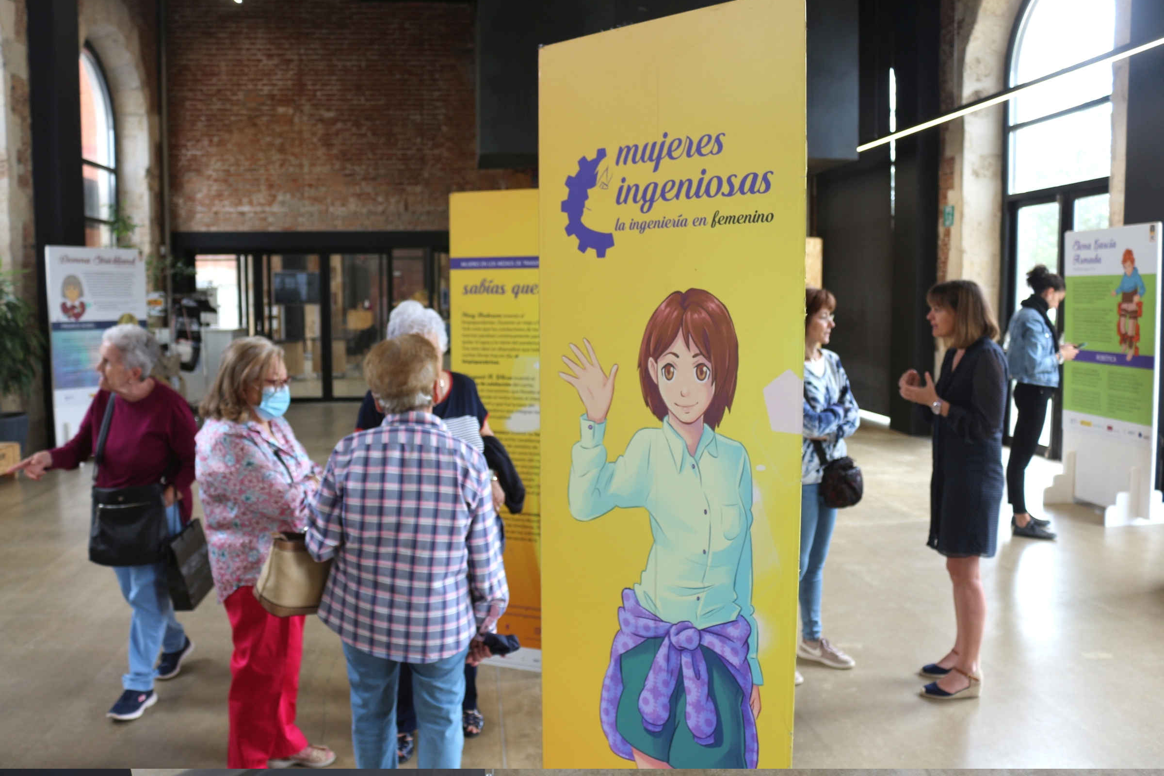Exposición Mujeres Ingeniosas en Burgos